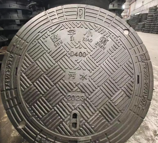 丹棱球墨铸铁防沉降井盖展示
